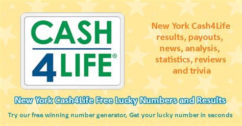 cash4life ny payout|Past Winning Numbers .